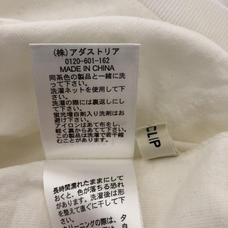 スタディオクリップ studio CLIP カットソー 長袖 M 無地 白 / ホワイト / レディース USED 古着 中古 10012869