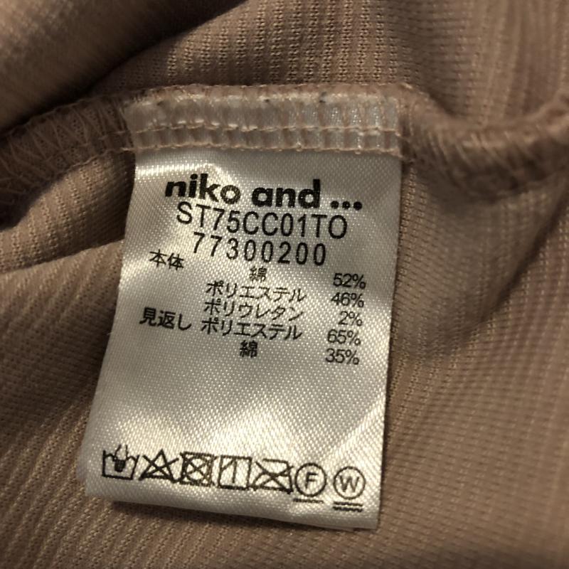 ニコアンド nico and カットソー 長袖 ドルマンスリーブカットソー 3 無地 桃 / ピンク / レディース USED 古着 中古 10012939