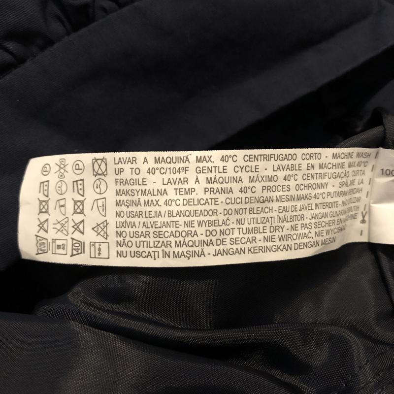 ザラ ZARA TRAFALUC スカート ひざ丈スカート タックスカート M 無地 紺 / ネイビー / レディース USED 古着 中古 10012959