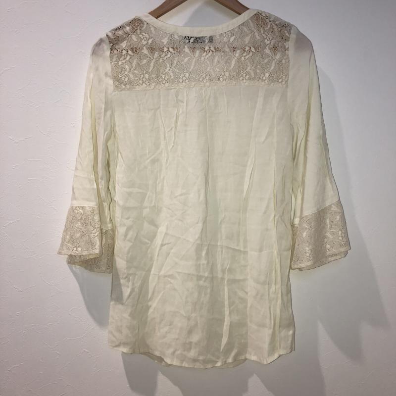 リエンダ rienda シャツ、ブラウス 七分袖 FREE 無地 ベージュ / ベージュ / レディース USED 古着 中古 10012985