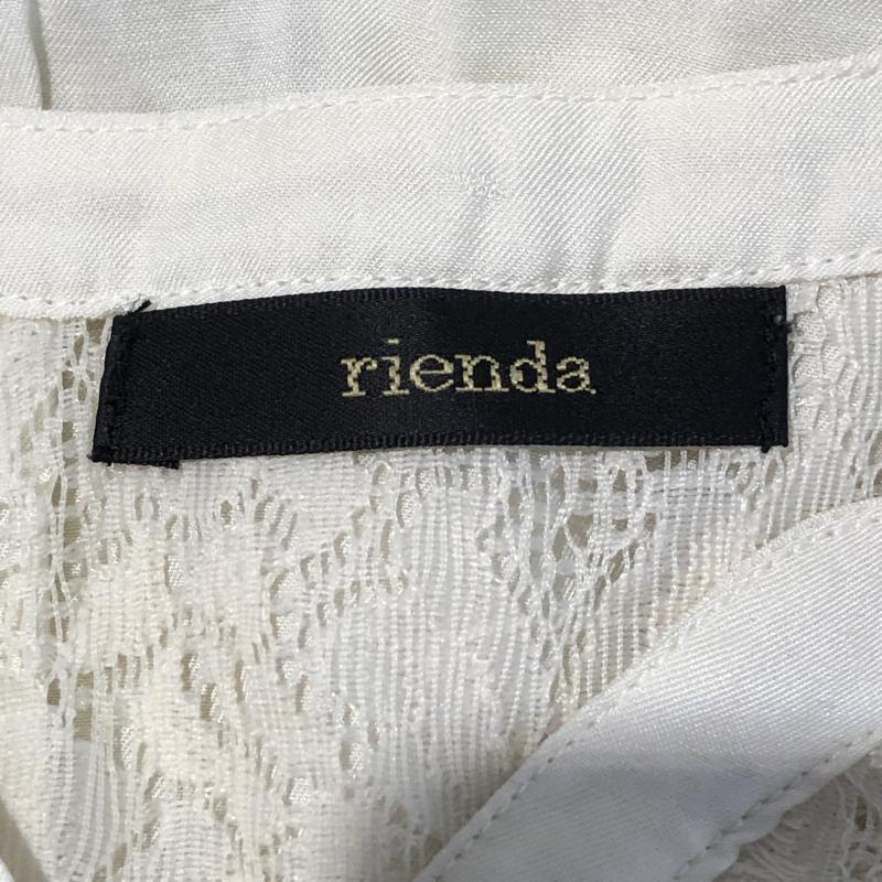 リエンダ rienda シャツ、ブラウス 七分袖 FREE 無地 ベージュ / ベージュ / レディース USED 古着 中古 10012985