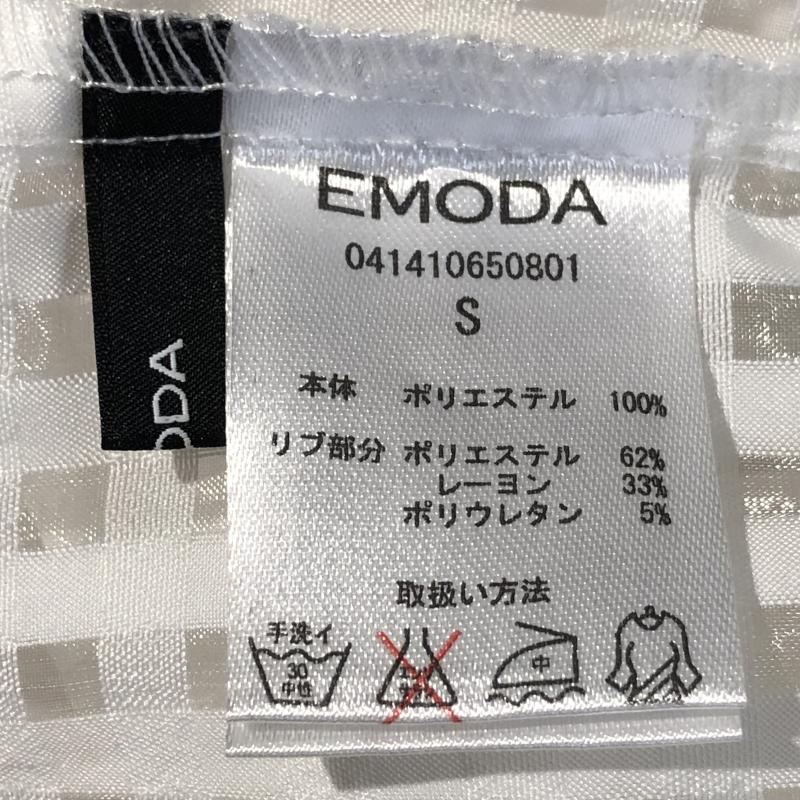 エモダ EMODA シャツ、ブラウス 長袖 S 白 / ホワイト / レディース USED 古着 中古 10012996