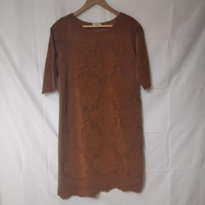 ウィーバー Weaver ワンピース ロングスカート 花柄 茶 / ブラウン / レディース USED 古着 中古 10013023