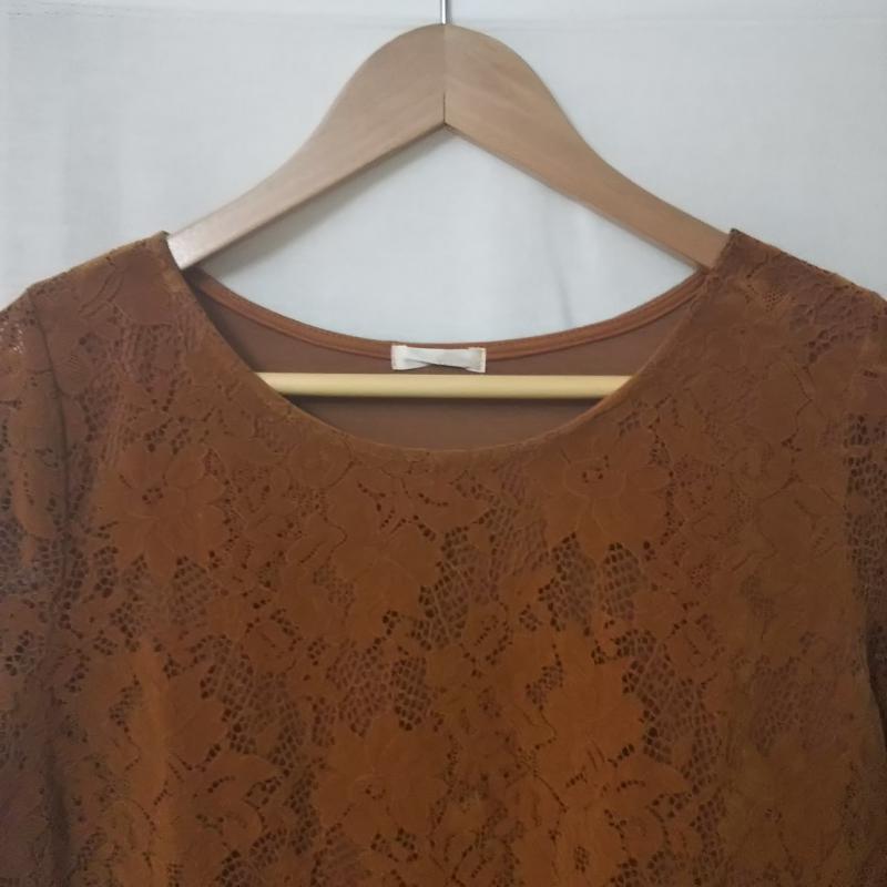 ウィーバー Weaver ワンピース ロングスカート 花柄 茶 / ブラウン / レディース USED 古着 中古 10013023