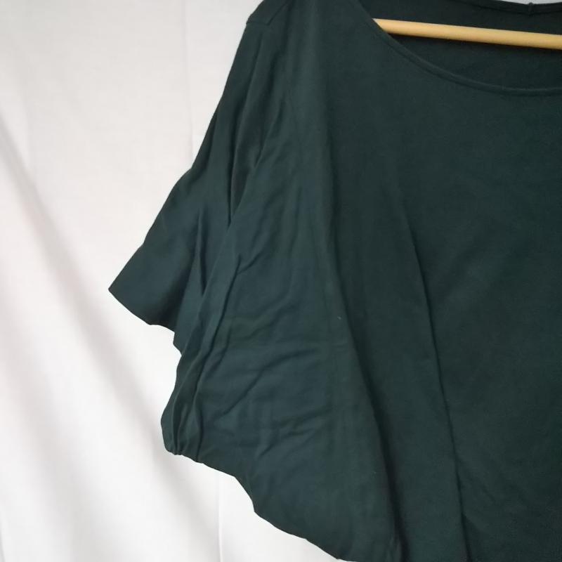 アナナス anana カットソー 半袖 38 無地 緑 / グリーン / レディース USED 古着 中古 10013029