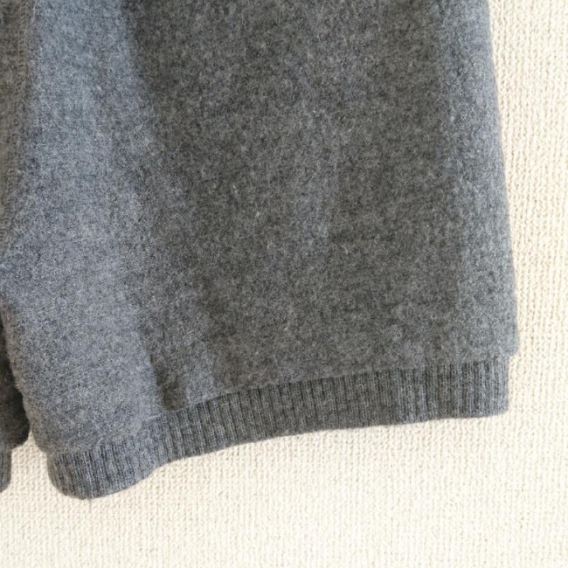 クスクス kuskus パンツ ショートパンツ 2 無地 灰 / グレー / レディース USED 古着 中古 10013048