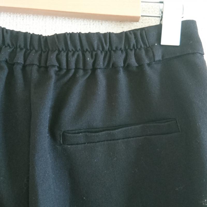 イング INGNI パンツ スラックス ガウチョパンツ M 無地 黒 / ブラック / レディース USED 古着 中古 10013049