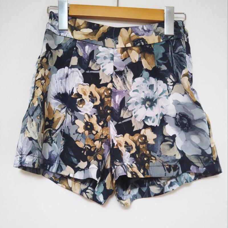 エモダ EMODA パンツ キュロット S 無地 マルチカラー / マルチカラー / レディース USED 古着 中古 10013103