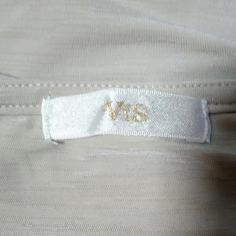 ビス ViS ワンピース ひざ丈スカート M 無地 ベージュ / ベージュ / レディース USED 古着 中古 10013184