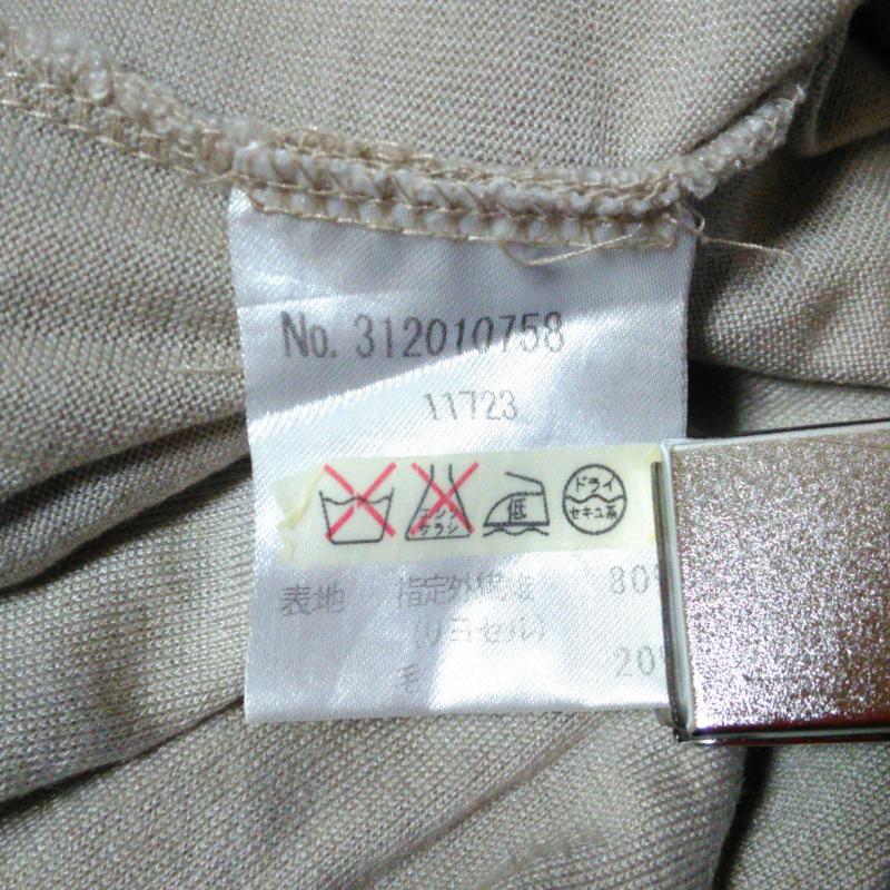 シップス SHIPS カットソー 七分袖 無地 灰 / グレー / レディース USED 古着 中古 10013190
