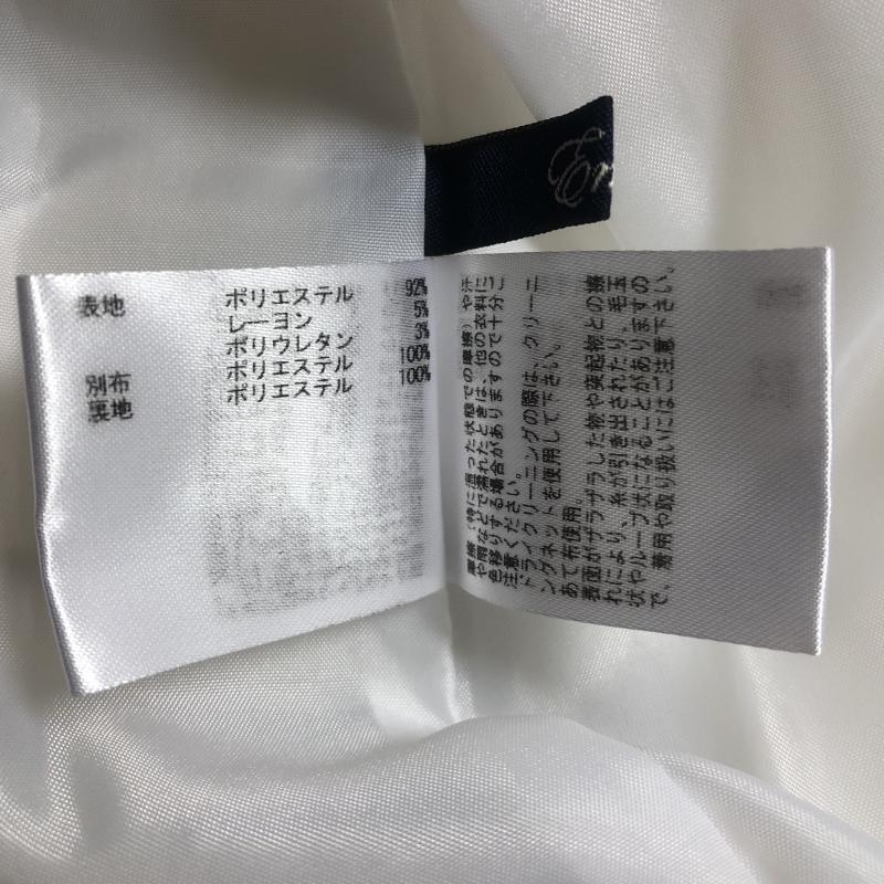 エンネア Ennea ワンピース ひざ丈スカート 38 無地 白 / ホワイト / レディース USED 古着 中古 10013254