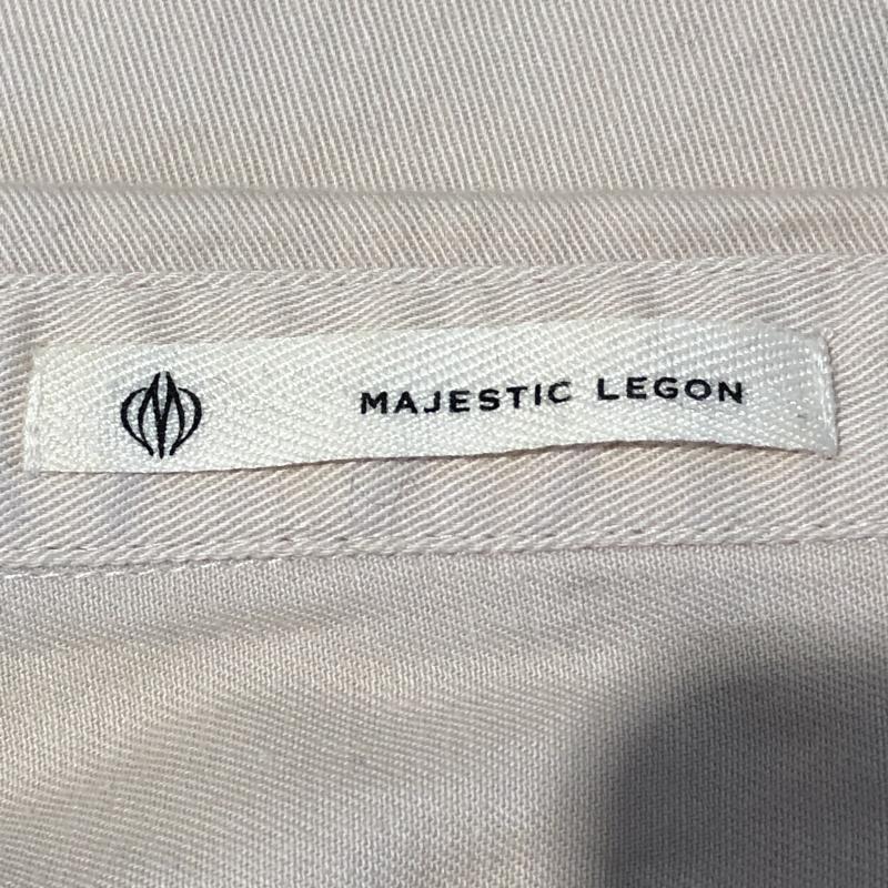 マジェスティックレゴン MAJESTIC LEGON シャツ、ブラウス 長袖 FREE 無地 ベージュ / ベージュ / レディース USED 古着 中古 10013271