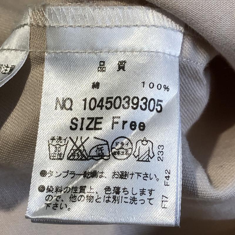 マジェスティックレゴン MAJESTIC LEGON シャツ、ブラウス 長袖 FREE 無地 ベージュ / ベージュ / レディース USED 古着 中古 10013271