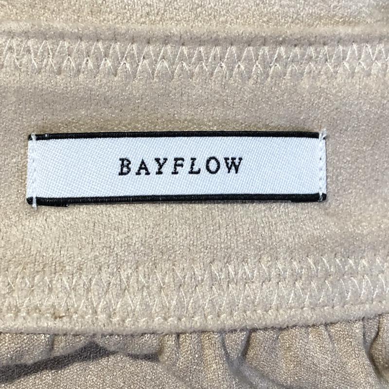 ベイフロー BAYFLOW シャツ、ブラウス 長袖 2 無地 ベージュ / ベージュ / レディース USED 古着 中古 10013315