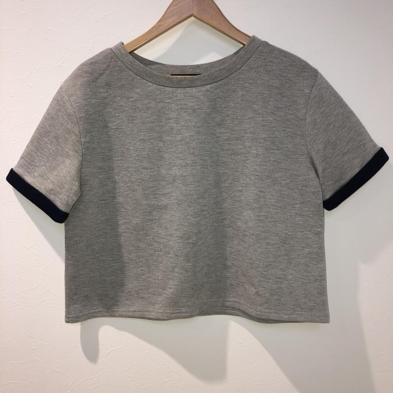 アーバンリサーチ URBAN RESEARCH カットソー 半袖 FREE 無地 灰 / グレー / X 紺 / ネイビー / レディース USED 古着 中古 10013318