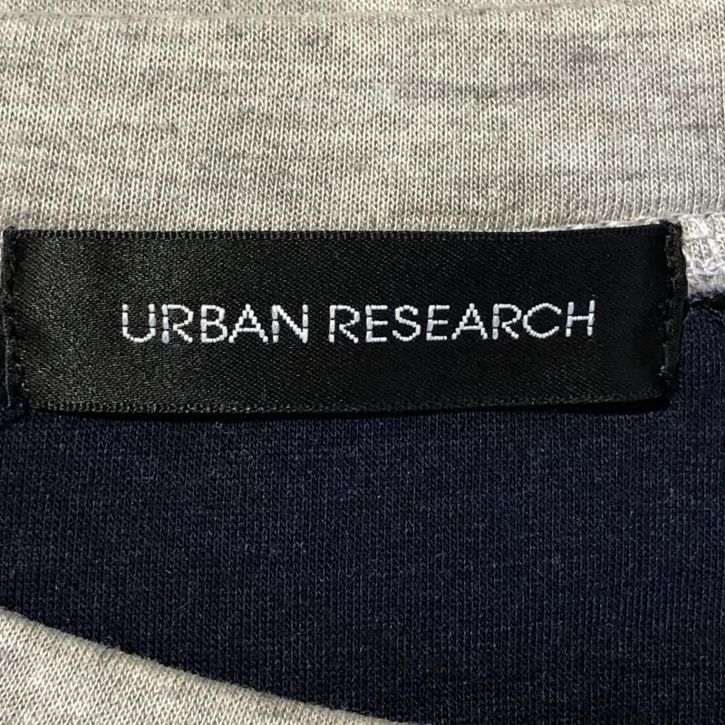 アーバンリサーチ URBAN RESEARCH カットソー 半袖 FREE 無地 灰 / グレー / X 紺 / ネイビー / レディース USED 古着 中古 10013318