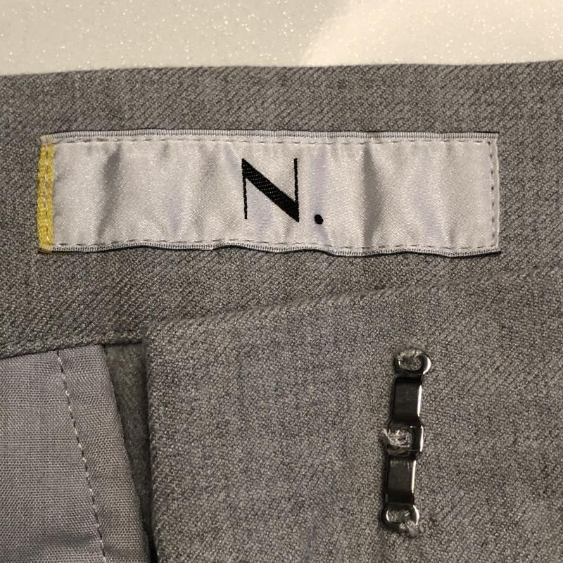エヌ(エヌ ナチュラルビューティーベーシック) N.(N. Natural Beauty Basic) パンツ スラックス M 無地 灰 / グレー / レディース USED 古着 中古 10013335