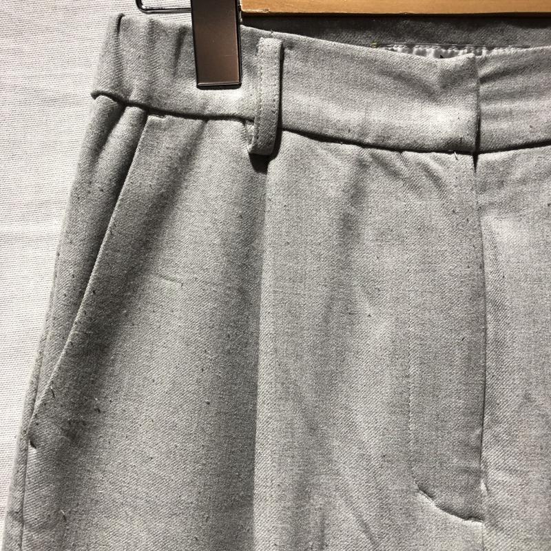 エヌ(エヌ ナチュラルビューティーベーシック) N.(N. Natural Beauty Basic) パンツ スラックス M 無地 灰 / グレー / レディース USED 古着 中古 10013335