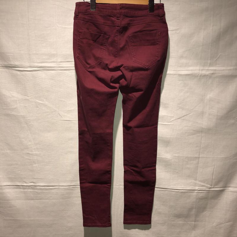 ローリーズファーム LOWRYS FARM パンツ スラックス S 無地 茶 / ブラウン / レディース USED 古着 中古 10013336