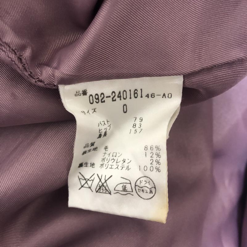 ジルスチュアート JILLSTUART ワンピース ミニスカート 0 無地 X 紫 / パープル / X 黒 / ブラック / X 紺 / ネイビー / レディース USED 古着 中古 10013351
