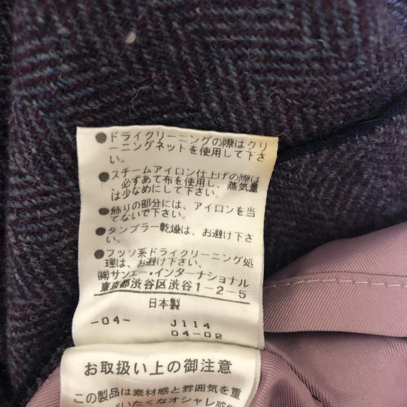 ジルスチュアート JILLSTUART ワンピース ミニスカート 0 無地 X 紫 / パープル / X 黒 / ブラック / X 紺 / ネイビー / レディース USED 古着 中古 10013351