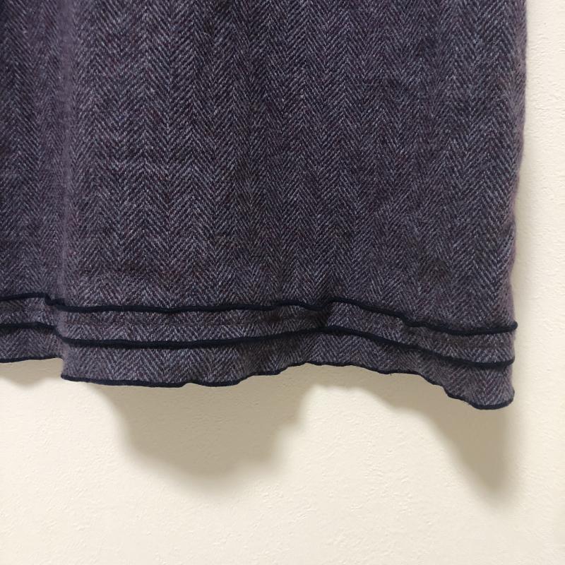 ジルスチュアート JILLSTUART ワンピース ミニスカート 0 無地 X 紫 / パープル / X 黒 / ブラック / X 紺 / ネイビー / レディース USED 古着 中古 10013351