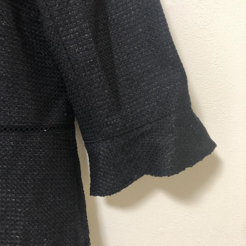 カーラ Cara ワンピース ひざ丈スカート 無地 X 黒 / ブラック / レディース USED 古着 中古 10013352