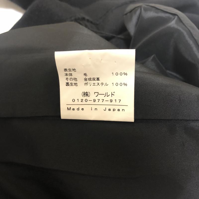 インディヴィ INDIVI ワンピース ひざ丈スカート 無地 黒 / ブラック / レディース USED 古着 中古 10013362