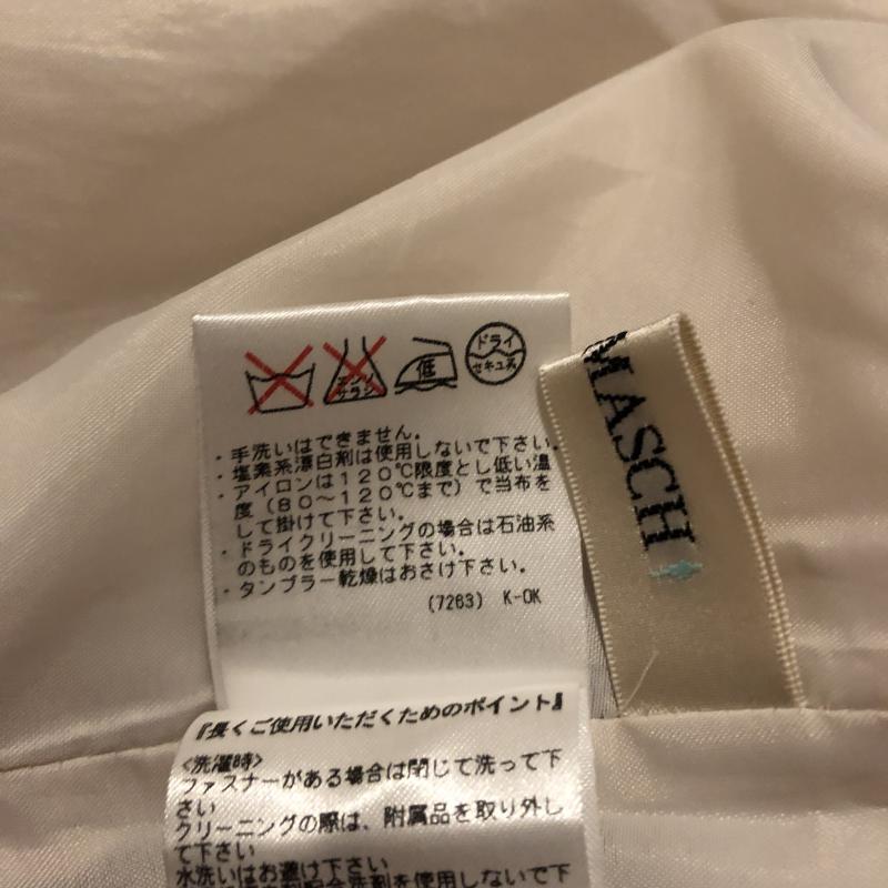 ミッシュマッシュ MISCH MASCH スカート ひざ丈スカート ビジュー ツイードスカート S 無地 ベージュ / ベージュ / レディース USED 古着 中古 10013422