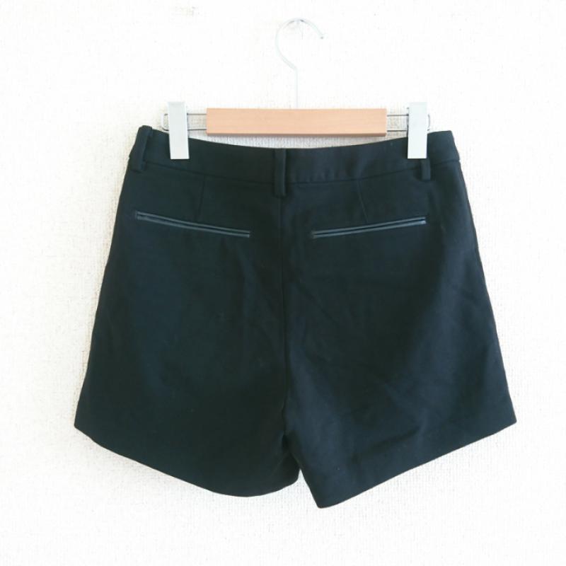 ビューティアンドユースユナイテッドアローズ BEAUTY&YOUTH UNITED ARROWS パンツ ショートパンツ S 無地 黒 / ブラック / レディース USED 古着 中古 10013471