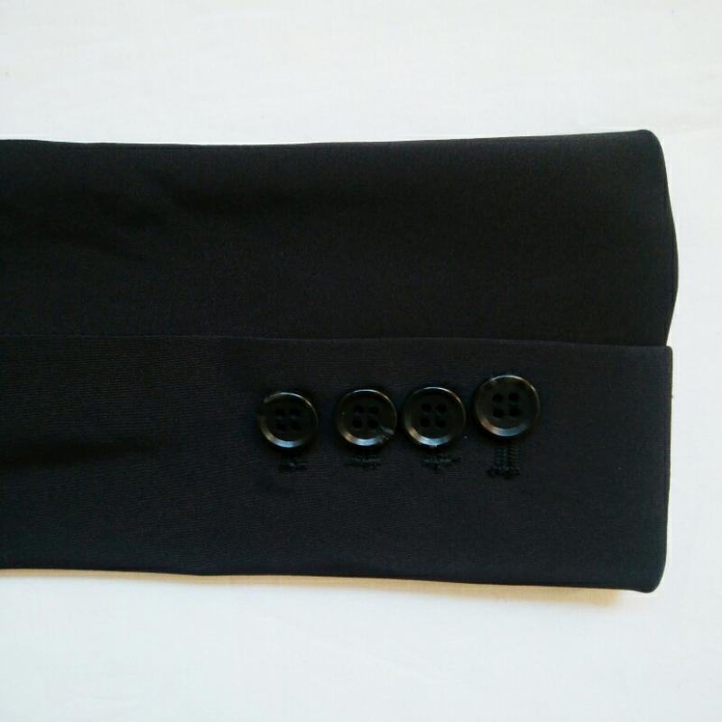 ブラックバイマウジー BLACK BY MOUSSY ジャケット、上着 ジャケット、ブレザー 2 無地 黒 / ブラック / レディース USED 古着 中古 10013491
