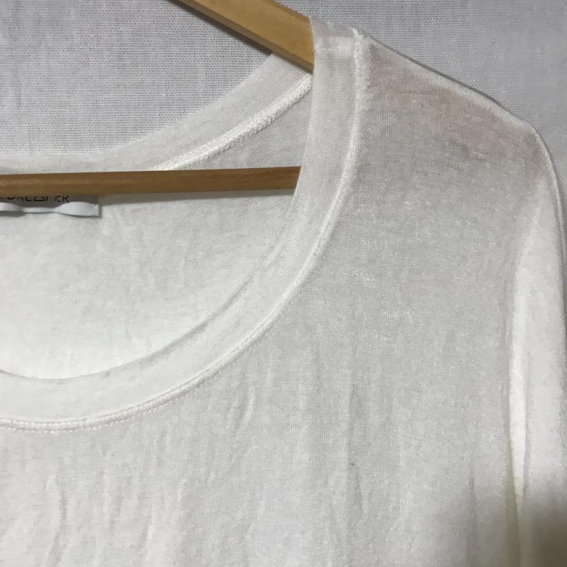 デイドリーマー DAYDREAMER カットソー 七分袖 M 無地 白 / ホワイト / レディース USED 古着 中古 10013662