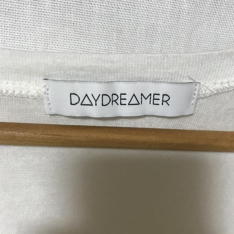 デイドリーマー DAYDREAMER カットソー 七分袖 M 無地 白 / ホワイト / レディース USED 古着 中古 10013662