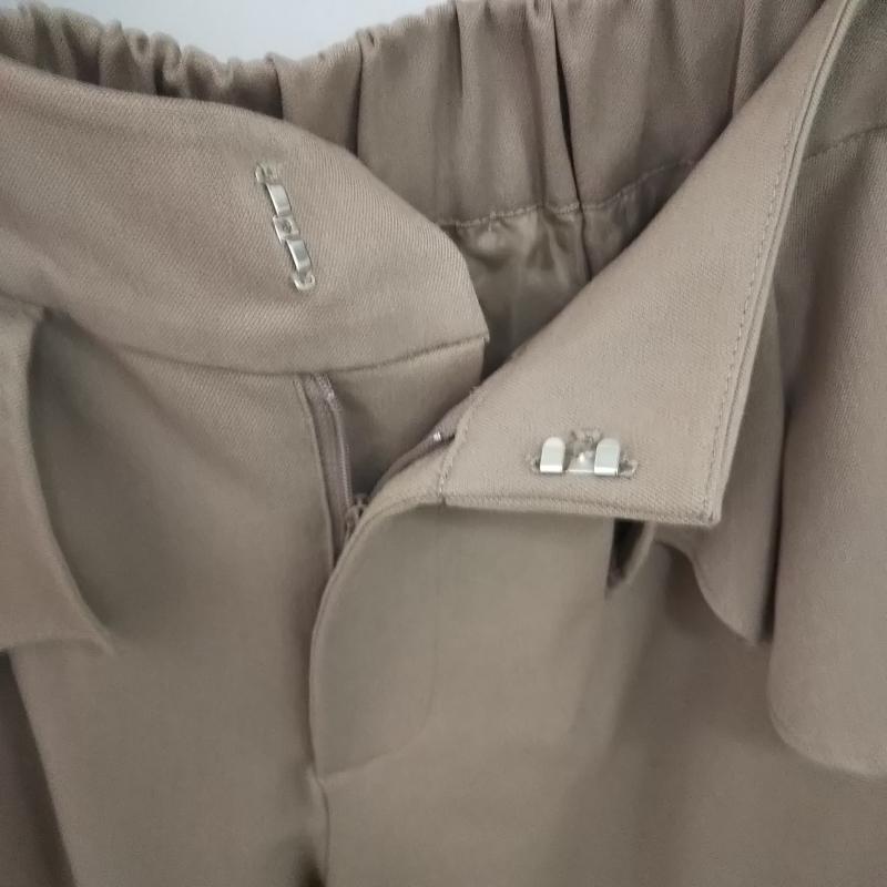グリーンデイル ガーネット GREENDALE GARNET パンツ スラックス L 無地 ベージュ / ベージュ / レディース USED 古着 中古 10013728