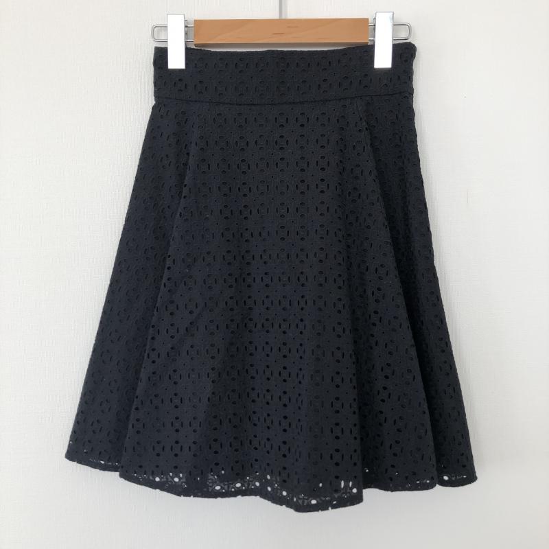 ジュエルチェンジズ Jewel Changes スカート ひざ丈スカート 36 刺繍 紺 / ネイビー / レディース USED 古着 中古 10013745