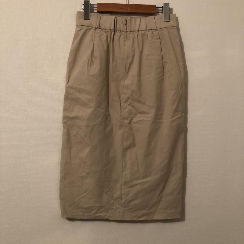 テチチ Te chichi スカート ひざ丈スカート M 無地 白 / ホワイト / レディース USED 古着 中古 10013804
