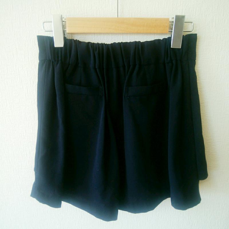 マジェスティックレゴン MAJESTIC LEGON パンツ キュロット FREE 無地 紺 / ネイビー / レディース USED 古着 中古 10013860
