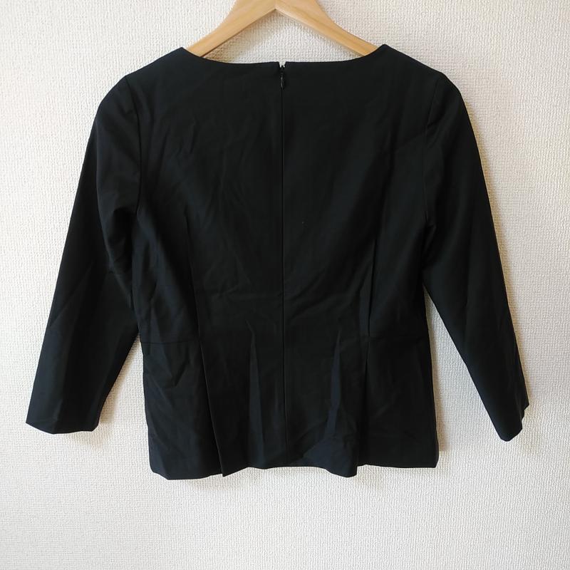 ボールジィ BALLSEY カットソー 長袖 38 無地 黒 / ブラック / レディース USED 古着 中古 10013876