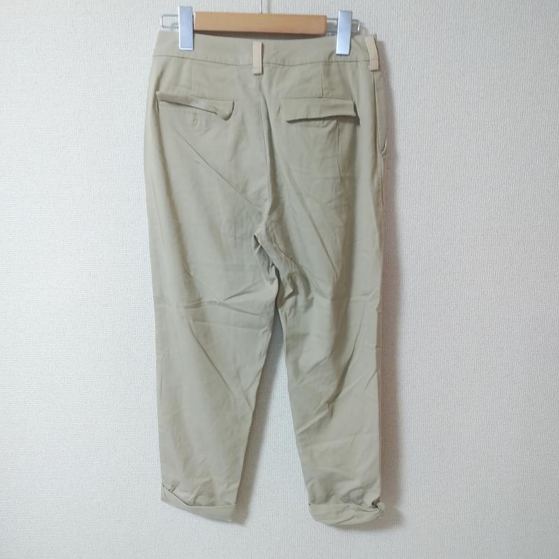 ナチュラルビューティーベーシック NATURAL BEAUTY BASIC ボトムス ボトムス テーパードパンツ S 無地 ベージュ / ベージュ / レディース USED 古着 中古 10013881