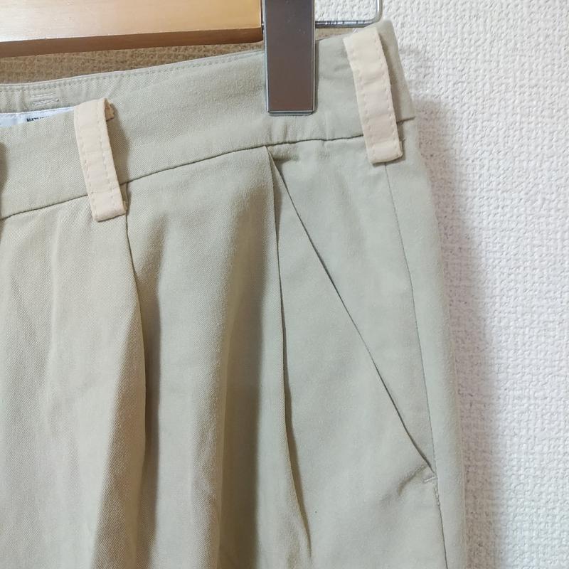 ナチュラルビューティーベーシック NATURAL BEAUTY BASIC ボトムス ボトムス テーパードパンツ S 無地 ベージュ / ベージュ / レディース USED 古着 中古 10013881