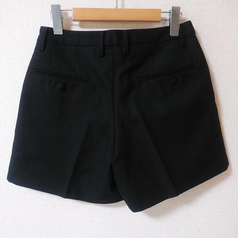 イエナ IENA パンツ ショートパンツ 38 無地 黒 / ブラック / レディース USED 古着 中古 10013909