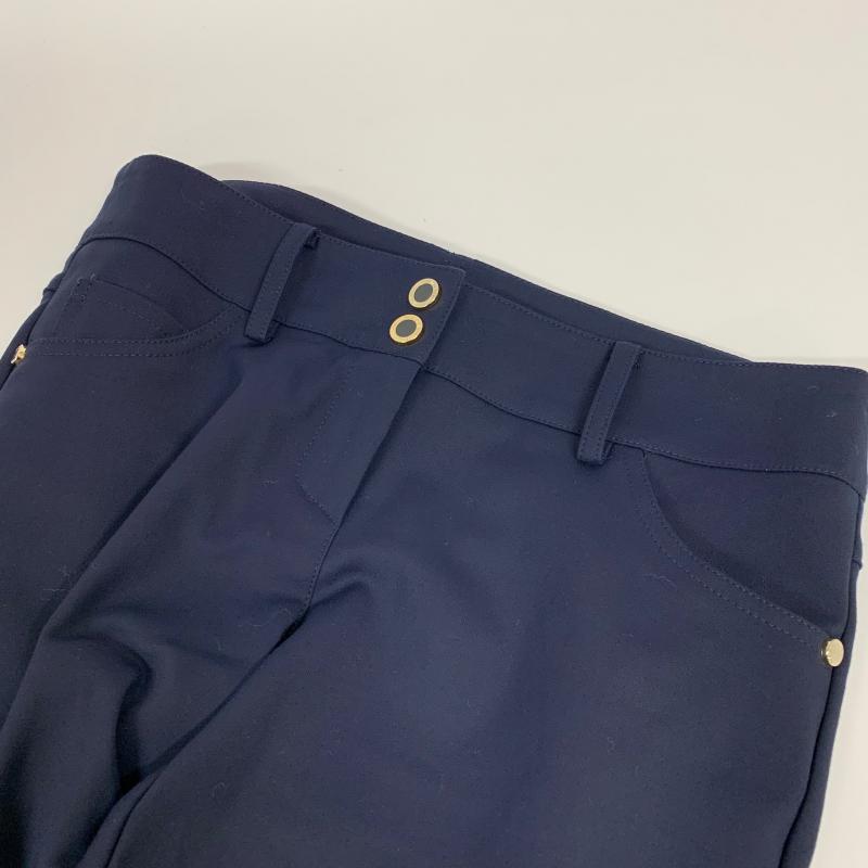 パトリッツァペペ PATRIZIA-PEPE パンツ スラックス 42 無地 紺 / ネイビー / レディース USED 古着 中古 10013964