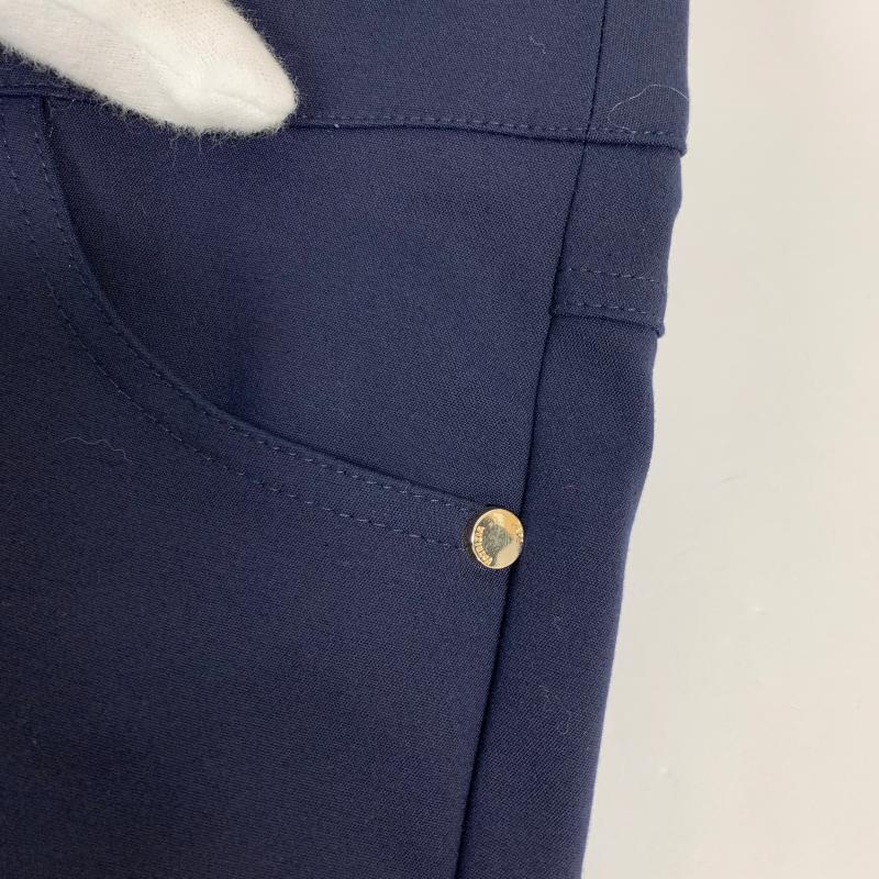 パトリッツァペペ PATRIZIA-PEPE パンツ スラックス 42 無地 紺 / ネイビー / レディース USED 古着 中古 10013964