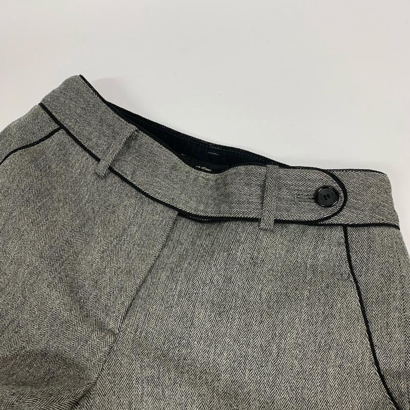 エウ゛ー et vous パンツ スラックス 34 総柄 灰 / グレー / レディース USED 古着 中古 10013988