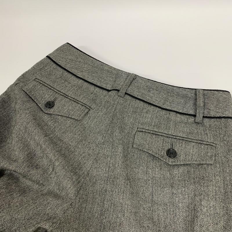 エウ゛ー et vous パンツ スラックス 34 総柄 灰 / グレー / レディース USED 古着 中古 10013988