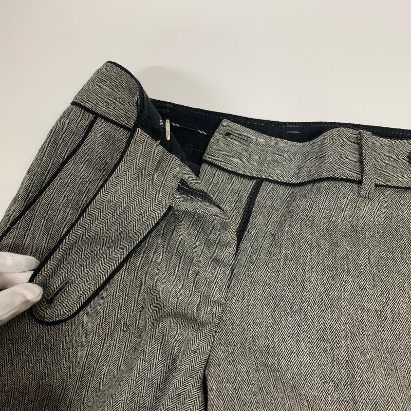 エウ゛ー et vous パンツ スラックス 34 総柄 灰 / グレー / レディース USED 古着 中古 10013988