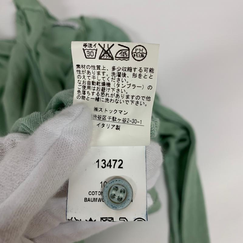 トランジットパーサッチ transit par-such カットソー 長袖 ニットカットソー 無地 緑 / グリーン / レディース USED 古着 中古 10013996