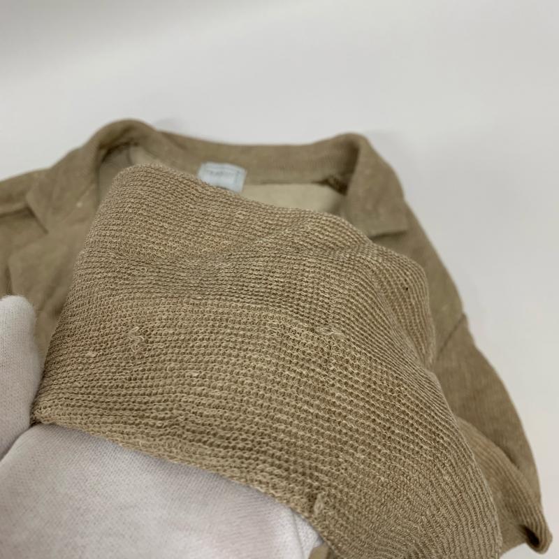 トランジットパーサッチ transit par-such カーディガン 長袖 ジャケット 2 無地 ベージュ / ベージュ / レディース USED 古着 中古 10014005