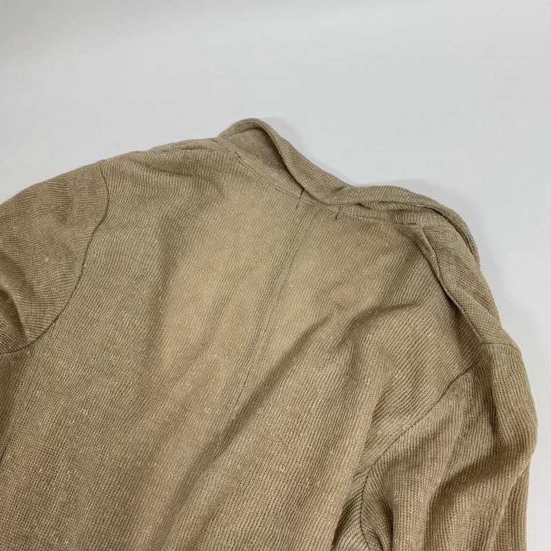 トランジットパーサッチ transit par-such カーディガン 長袖 ジャケット 2 無地 ベージュ / ベージュ / レディース USED 古着 中古 10014005