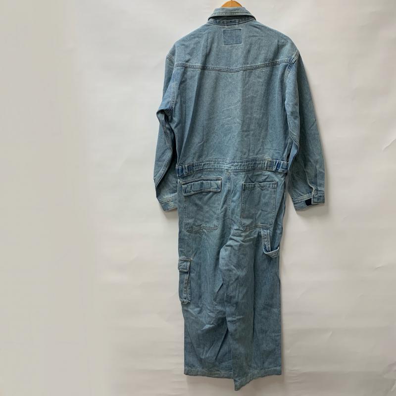 エースカフェ ACE CAFE ウェア ウェア GENUINE CLOTHING ファッションつなぎ M 無地 インディゴ / インディゴ / メンズ USED 古着 中古 10014025